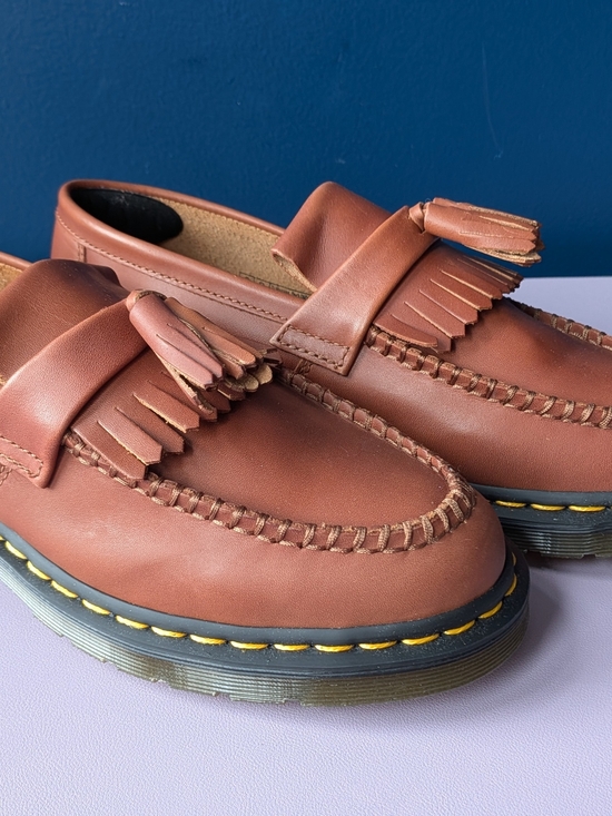 Dr. Martens Men’s Tan Leather Penny Loafers